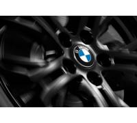 Original BMW 1er E81-E88 F20-F21 Nabenabdeckung mit Chromrand