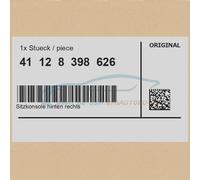 Original BMW 41128398626 - Sitzkonsole hinten rechts