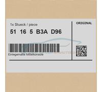 Original BMW 51165B3AD96 - Einlegematte Mittelkonsole