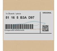 Original BMW 51165B3AD97 - Einlegematte Mittelkonsole