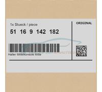 Original BMW 51169142182 - Halter Mittelkonsole Mitte