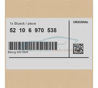 Original BMW 52106970538 - Bezug Sitz Stoff ANTHRAZIT 1er