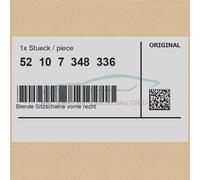 Original BMW 52107348336 - Blende Sitzschiene vorne rechts