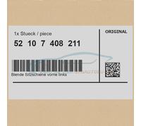 Original BMW 52107408211 - Blende Sitzschiene vorne links CAN.BEIGE