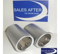 Original BMW Auspuffblenden E90 E91 Alu Look 325d 330d 325i 330i Endrohrblenden
