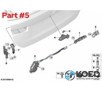 Original BMW Halter Rückfahrkamera 51247405635