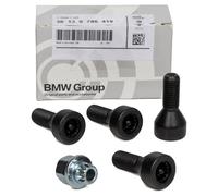 ORIGINAL BMW Radsicherungsschrauben Felgenschlösser Set M12x1,5mm 36136786419