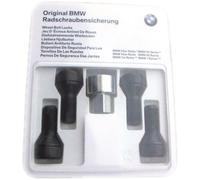 Original BMW Radsicherungsschrauben HIGH Felgenschlösser für viele BMW Fahrzeugmodelle mit M12 x 1,5