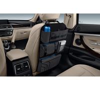 Original BMW Rückenlehnentasche schwarz/blau Auto Organizer Rücksitz