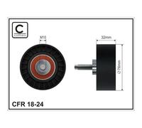ORIGINAL® Caffaro 18-24 Umlenk-/Führungsrolle, Zahnriemen für Jeep CHEROKEE