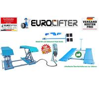 Original Eurolifter mobile Kurzhub Scheren Hebebühne 3to ultraflach nur 105mm...
