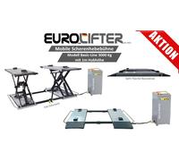 Original Eurolifter Mobile Scherenhebebühne Kurzhub Bühne Hebebühne 3000KG