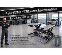 Original Eurolifter Mobile Scherenhebebühne Reifendienst 3.0t Frei Haus D