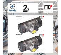 ORIGINAL® Fte Radbremszylinder Hinten für VW CADDY II Pick-up Skoda FELICIA I