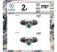 ORIGINAL® Fte Radbremszylinder Hinten für VW POLO II POLO PASSAT B2 Variant