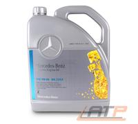 ORIGINAL FÜR MERCEDES BENZ 5 L LITER MOTORÖL 5W-40 MB 229.5 MOTOREN-ÖL