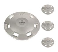 ORIGINAL GM Opel Radkappen Radblenden Satz SILBER 14 Zoll (4 Stück) 6006050
