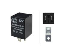 HELLA 4AZ 001 879-041 Blinkgeber - 12V - 3-polig - Anbau - mit Halter