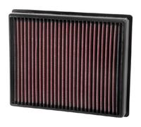 K&N Motorluftfilter: wiederverwendbar, alle 75.000 Meilen reinigen, waschbar, Ersatz-Autoluftfilter: kompatibel mit 2013-2019 Ford/Lincoln (Edge, Fusion, Galaxy, Mondeo, S-Max, Continental), 33-5000