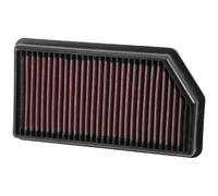 K&N 33-3008 Motorluftfilter: Hochleistung, Prämie, Abwaschbar, Ersatzfilter, Erhöhte Leistung, 2012-2018 (ceed, Forte5, II, Cerato, i30 III, K3, KX3, Forte Koup)