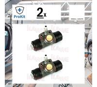 ORIGINAL® Kawe Radbremszylinder Hinten für VW UP POLO V POLO III POLO II POLO