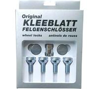 Original KLEEBLATT Felgenschlösser M12x1,5x24mm Kugelbund R13 Felgenschloss