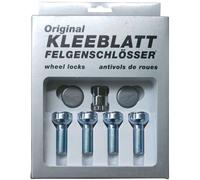 Original KLEEBLATT Felgenschlösser M14x1,5x35mm Kugelbund R14 Felgenschloss