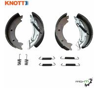 Original Knott Bremsbacken Satz 200x50 Bremse - 20-2425/1 für 1 Achse Bremse