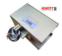 Original Knott Kastenschloss Diebstahlschutz SAFETY BOX PKW Anhänger Schloß