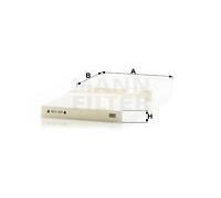 ORIGINAL MANN-FILTER INNENRAUMFILTER FILTER POLLENFILTER BMW ALPINA CU 19 004