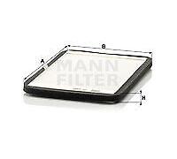 ORIGINAL MANN-FILTER INNENRAUMFILTER FILTER POLLENFILTER RENAULT CU 2424