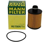 MANN HU7004/1x Ölfilter für OPEL ASTRA J CORSA D INSIGNIA A MERIVA B ZAFIRA C