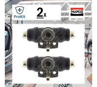 ORIGINAL® Mapco Radbremszylinder Hinten für VW POLO III POLO PASSAT B2 Variant#