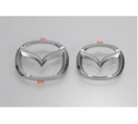 Original MAZDA OEM RX-7 FD3S Front & Rear Badge Emblem Set JDM SPIRIT R