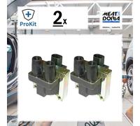 ORIGINAL® Meat - Doria Zündspule für Fiat PANDA PUNTO SEICENTO / 600 DOBLO