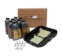 ORIGINAL Mercedes Automatikgetriebeölwanne 9-Gang + 8L Getriebeöl MB 236.17