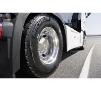 Original Mercedes-Benz Edelstahl-Hinterachskappe für Achse HL6/HL8 (Alufelge) po