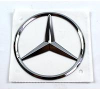 Original Mercedes-Benz Stern Emblem Sticker selbstklebend chrom Logo Kleber 85mm