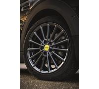 Original MINI Nabenabdeckungen Bright Yellow für MINI F55 F56 F57