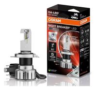 ORIGINAL OSRAM Motorrad LED Night Breaker H4 6000K +230% 6000K Zulassung ABG
