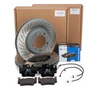 ORIGINAL Porsche Bremsscheiben + PAGID Beläge + Sensor 996 3.6 GT3 360 PS vorne