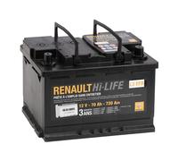 ORIGINAL Renault EFB Autobatterie Batterie Hi-LIFE12V 70Ah 720A 7711575175