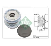 INA | Generatorfreilauf | 535 0343 10