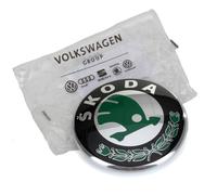 Original Skoda Logo Emblem Schriftzug Zeichen für Heckklappe 1U0853621C MEL