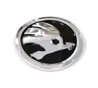 Original Skoda Zeichen vorn Emblem schwarz/chrom Logo Plakette 658853621FOD OEM