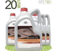 Original Toyota Motoröl 0W-20 Advanced Fuel Economy AFE Extra 4 x 5 Liter (20L)