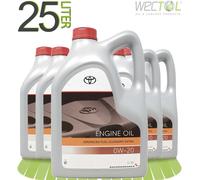 Original Toyota Motoröl 0W-20 Advanced Fuel Economy AFE Extra 5 x 5 Liter (25L)