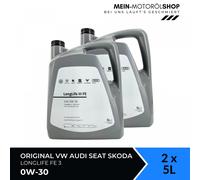 Original VW Audi Seat Skoda Longlife III FE 0W-30 Motoröl 2x5 Liter = 10 Liter