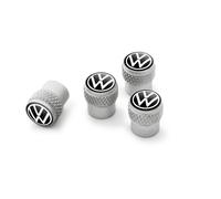 Original VW Crafter Passat Polo Ventilkappen Set, New VW Logo
