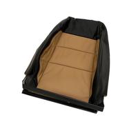 Original VW Golf 6 1K5 Lehnenbezug Leder Beifahrersitz Sitz schwarz Beige rechts mehrfarbig